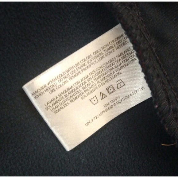 Orvis WM XXL Shacket Red Black Buffalo Plaid Pockets Snap Closure - Picture 8 of 8